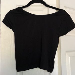 Black Free People T shirt